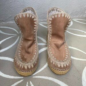 MOU Eskimo Boots - Luxe Winter Comfort - Tan Size 38